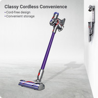 Dyson V7 Animal Cordless Vacuum Cleaner with Powerful Suction,Hygienic Dirt Ejector(Purple)
