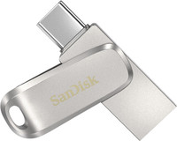 SanDisk Ultra Dual Drive Lux Type-C SDDDC4-256GB I35 256 OTG Drive(Silver, Type A to Type C)