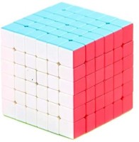 The Cube Mart Drift 6x6 Sticker less Speed Cube Magic Puzzle Toy(6 Pieces)