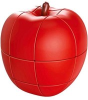 The Cube Mart Fruit Shape Stickerless Apple Cube Magic Puzzle Toy(3 Pieces)