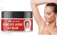 WILDERA Underarms Body Scrub For Dark Back, Arms, Elbow For Removes Dirt & Tan (50 g) Women(50 g)
