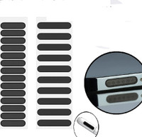 Uzcell Speaker Dust Protector Net Stickers for Android & iPhone (Long 10/Short 10 PCS) USB Black Anti-dust Plug(Mobile, Tablet Pack of 20) deal from flipkart