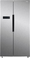View Whirlpool 537 L Frost Free Side by Side Refrigerator(Grey, WS SBS 537 STEEL (SH)) Price Online(Whirlpool)