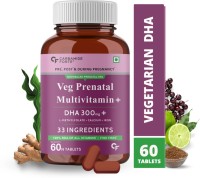 CF Veg Prenatal Multivitamin for Pregnancy with DHA 300mg Multivitamin for Women(60 Tablets)