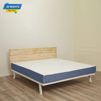 Wakefit Dual Comfort Mattress - Hard & Soft 6 inch Double High Resilience (HR) Foam Mattress(L x W: 72 inch x 48 inch)