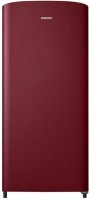 View SAMSUNG 192 L Direct Cool Single Door 1 Star Refrigerator(Scarlet Red, RR19R20CARH/NL) Price Online(Samsung)