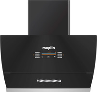 Maplin VC90-VOICE Auto Clean Wall Mounted Chimney(Black 1400 CMH)