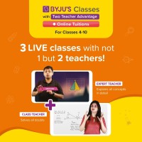 BYJU'S Mini Tuitions Pack of 3 Live Online Classes, All Boards (CBSE, ICSC, State Boards), All Standards (4th-10th std), Maths & Science for School(Voucher)