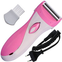 QGS 2in1 Chargeable Waterproof Shaver Body Hair Remover Trimmer Painless Epilator 11 Cordless Epilator(Multicolor)