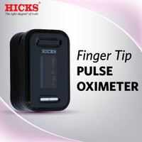 Hicks Fingertip - SpO2 & Pulse Rate - OLED Display - 6 Display Modes Pulse Oximeter(Black)