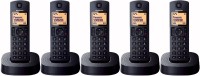 Panasonic Wireless Easy Intercom 5 Line (Black) Cordless Landline Phone(Black)