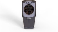 BURLY 90 L Desert Air Cooler(Grey & Black, Duro Manual Plastic Desert Air Cooler with 3 Flow Blade For Home)   Air Cooler  (Burly)