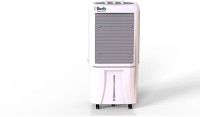 BURLY 100 L Desert Air Cooler(White, Duro Manual Plastic Desert Air Cooler with 3 Flow Blade For Home (White, 100))   Air Cooler  (Burly)