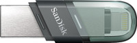 SanDisk iXpand Flash Drive Flip 256 GB OTG Drive(Silver, Type A to Lightning)