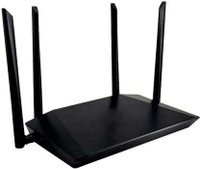 JAISWAL ELECTRONIC 4G Router with SIM Card Slot 300 Mbps 4 Antenna with WAN Port & 2 LAN Port 300 Mbps 4G Router(Black, Tri Band)