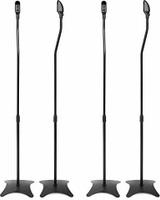 MYL S01 Speaker Stands for Home Theater 5.1 Satellite Speaker Stands Mounts(2 Pairs) Speaker Mount