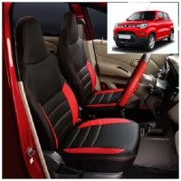 autodesign PU Leather Car Seat Cover For Maruti S-Presso(Fixed Head Rest, Mono Back Seat, Without Back Seat Arm Rest, 5 Seater, 2 Back Seat Head Rests)