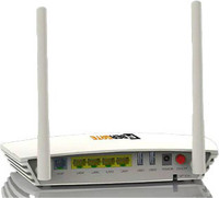fibergate -G-714GXWac-Gigabit XPON ONT 1200 Mbps Wireless Router(White, Single Band)