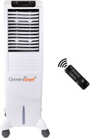 View Greenchef 36 L Tower Air Cooler(White, Krissha) Price Online(Greenchef)