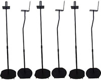 MYL Adjustable Height Satellite Speaker Stand (3Pairs) Speaker Mount