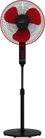 V-Guard Esfera STS Plus 2 in 1 Convertible (Red Black) 400 mm 3 Blade Pedestal Fan(Red Black, Pack of 1)