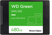 WESTERN DIGITAL WD Green SATA 480 GB Desktop, Laptop Green SATA Internal Solid State Drive (SSD) (WDS480G3G0A)(Interface: SATA, Form Factor: 2.5 Inch)