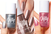 GIFTY No Toxin Nail Lacquer (Diva Collection 3) (Brights Edition) Moon Light,Magical Gold,Evening Sand(Pack of 3)