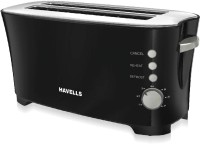 HAVELLS Feasto 4 Slice 1350 W Pop Up Toaster(Black)