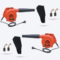 Hillgrove HGCM266M1 800W-18000RPM Electric Air Blower with Gun Dust Cleaning (Pack Of 2) Forward Curved Air Blower(Corded Vacuum)