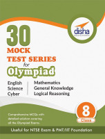 30 Mock Test Series for Olympiads/ Foundation/ Ntse Class 8 Science, Mathematics, English, Logical Reasoning, Gk & Cyber(English, Paperback, unknown)