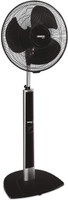 LUMINOUS Lum Auster 400 mm 3 Blade Pedestal Fan(Black, Pack of 1)