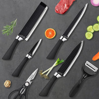 SeaRegal 6 Pc Stainless Steel Knife Set
