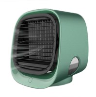 View WildCard India 4 L Room/Personal Air Cooler(Green, Cooler Fan Mini Desktop Air Conditioner) Price Online(WildCard India)