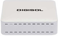 DIGISOL DG-GR1010 GEPON ONU Router with 1 PON and 1 Giga Port Router 2.4 GHz 300 Mbps Wifi Speed NA Ethernet (Cable Broadband)(White)