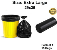 mitzvah Extra Large Premium Quality Garbage Bags Biodegradable - Pack of 1 (15 Bags) XL 60 L Garbage Bag(15Bag ) deal from flipkart mitzvah Extra Large Premium Quality Garbage Bags Biodegradable - Pack of 1 (15 Bags) XL 60 L Garbage Bag(15Bag ) deal from flipkart