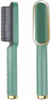 Twixxle IVI-Professional Hair Curler Brush Hair Comb-925 IIV-27KI-Professional Hair Curler Brush Hair Comb Hair Straightener Brush(Green)