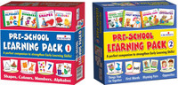 CREATIVE'S "Pre School Learning Pack - I & II"(Multicolor)