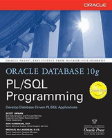 Oracle Database 10g Pl/SQL Programming(English, Electronic book text, Urman Scott)