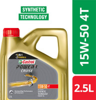 Castrol Power 1 POWER1 4T Full-Synthetic Engine Oil(2.5 L)