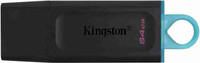 KINGSTON DATATRAVELER EXODIA 64 GB Pen Drive Compatible with Desktop Computer, Laptop, Audio Player, Mobile, Netbook, Tablet, Television USB 2.0, USB 3.0, USB 3.1, USB 3.2 Plastic Case(Black)
