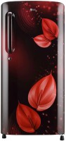 View LG 190 L Direct Cool Single Door 3 Star Refrigerator(RED, GL-B201ASVD) Price Online(LG)
