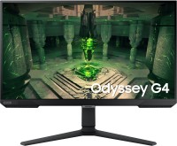 SAMSUNG Odyssey G4 27 inch Full HD IPS Panel with Ergonomic Stand, HDR10, Dual Sync Compatible, Wide Viewing Angle Gaming Monitor (LS27BG400EWXXL)(NVIDIA G Sync, Response Time: 1 ms, 240 Hz Refresh Rate)