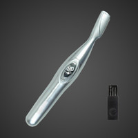 JPRO B Ladies Professional EyeBrows Shaver Electric Battery Operated   Shaver For Women(Silver)