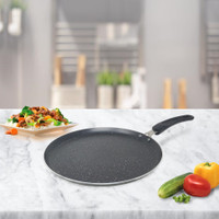 Kreme Nonstick Granite Flat Dosa Tawa 28 cm diameter(Aluminium, Non-stick)
