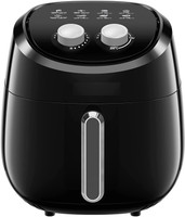 Adfresh Electric Oilless Air Fryer 1500W 4.0L Electric Hot Air Fryers Oven Oil Free Nonstick Cooker Knob Control Air Fryer Air Fryer(4 L)