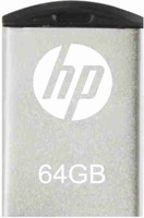 HP v222w 64 GB Pen Drive(Silver)
