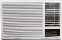 Hitachi 1.5 Ton 2 Star Hot and Cold Window AC  - White(RAW218KYH, Copper Condenser)