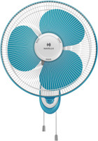 HAVELLS Gatik Neo 400 mm 3 Blade Wall Fan(White Aqua | Pack of 1)