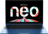 Infinix INBook X1 Neo Series Celeron Quad Core - (4 GB/128 GB SSD/Windows 11 Home) XL22 Thin and Light Laptop(14 inch, Cosmic Blue, 1.24 kg)