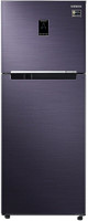 View SAMSUNG 394 L Frost Free Double Door 2 Star Convertible Refrigerator(Pebble Blue, RT39B5538UT)  Price Online